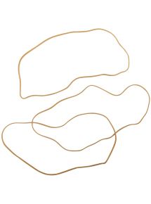 Boîte de 100g de bracelets blonds 200mm