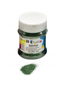 Paillettes scintillantes 160ml, couleur vert