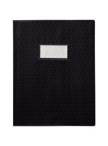 Paquet de 30 protège-cahiers en PVC 10/100ème, pour format 17x22 cm, noir
