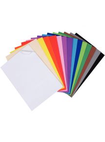 Sachet de 15 plaques caoutchouc adhésives format 20 X 30 cm