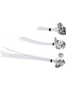 Sachet de 30 mèches assorties avec support pour bougies