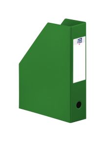 Porte-revues en PVC dos 10cm vert
