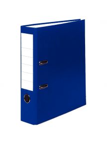 Classeur à levier économique pour format A4, dos 5 cm, bleu foncé