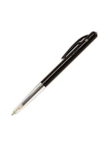 Stylo bille pointe moyenne M10, écriture 1 mm, noir