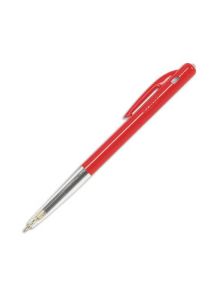 Stylo bille pointe moyenne M10, écriture 1 mm, rouge