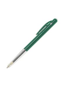 Stylo bille pointe moyenne M10, écriture 1 mm, vert