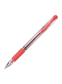 Stylo bille encre gel Uni-Ball Signo gel Grip, rouge