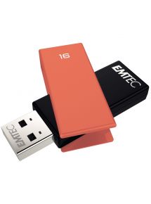 Clé USB 2.0 Emtec Brick C350 16 Go rouge