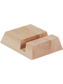 Porte-téléphone en bois format 80x60x65mm à décorer