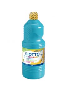 Gouache ultra lavable Giotto, flacon de 1l, bleu ciel