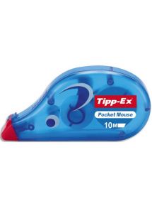Roller de correction jetable Pocket Mouse Tipp-Ex, 4,2mmx10m