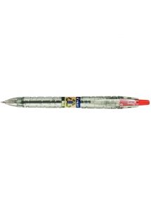 Stylo bille Pilot B2P Ecoball, écriture 1mm, rouge