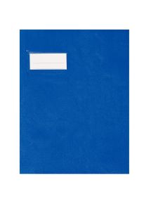 Paquet de 10 protège-cahiers en PVC 21/100ème, pour format 17x22 cm, bleu foncé