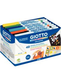 Marqueur peinture pointe ogive Décor, schoolpack de 48