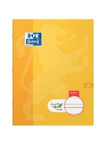 Cahier DYS format 17x22 cm, 48 pages interligne 7 mm