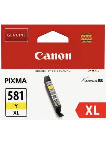 Canon 581XL cartouche jet d'encre jaune haute capacité authentique (CLI581XLY)