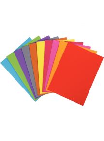 Sous-chemise Rock's 24x32cm, 80g, assortie, paquet de 100
