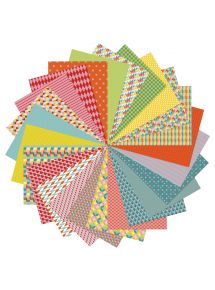 Paquet de 96 feuilles papier motif géométrique 80g format A4