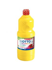 Flacon de 1L de gouache liquide GIOTTO coloris jaune d'or