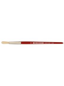 Sac de 10 brosses rondes en soie N°14