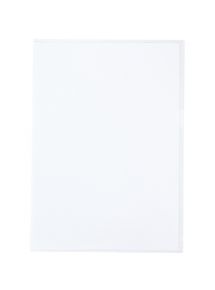 Sachet de 10 pochettes coin en polypropylène 14/100ème, incolore