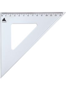 Equerre en plastique  45° 21cm