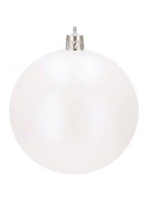 Boite de 39 boules en plastique blanc