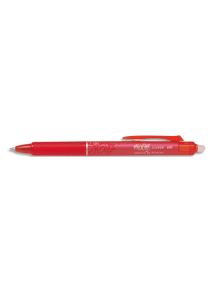 Stylo roller pointe fine Frixion Clicker 05, écriture 0,25mm, rouge