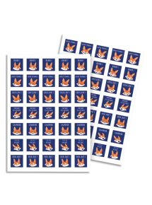 Sachet de 20 feuilles de bons points renard, 700 stockers