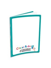 Cahier ardoise polypro 24x32cm, 48p, grands carreaux