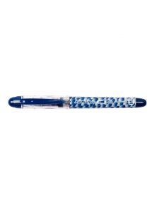 Stylo plume avec cartouche bleue, coloris assortis