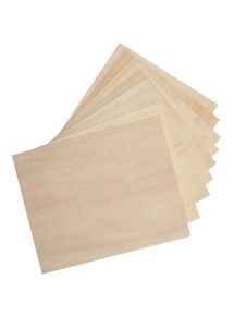 Lot de 9 plaques en bois à découper