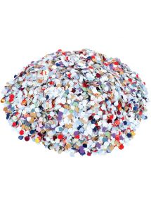 Sachet de 1 kg de confettis multicolores