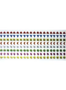Sachet de 320 pierres epoxy autocollantes