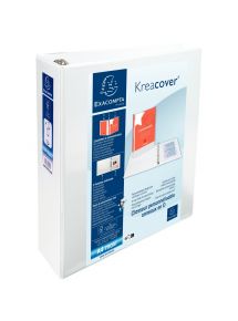 Classeur personnalisable A4+ 2 faces, 4 anneaux Ø60 mm, dos 9cm 