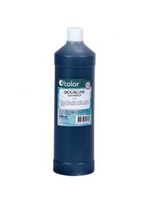 Gouache, flacon de 1l, noir