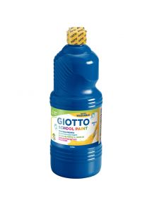 Gouache ultra lavable Giotto, flacon de 1l, bleu