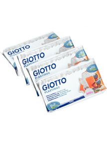 Pâte à modeler autodurcissante Plastiroc Pack 4x500g