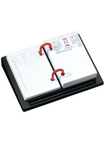 Socle éphéméride en plastique fumé 