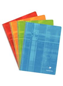 Cahier Color Life 24x32cm, 100p, grands carreaux, spirale 90g