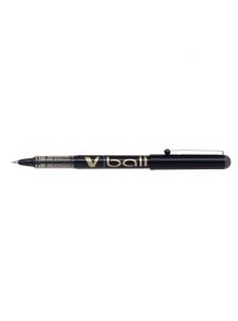 Stylo roller pointe métal Pilot V Ball 07, écriture 0,5mm, noir