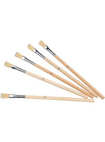 Pinceau à colle n°12 en soie de porc, sachet de 10