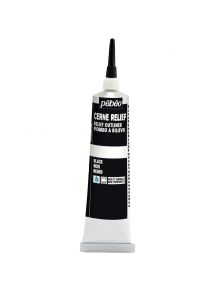 Tube à canule cerne relief 37 ml  noir