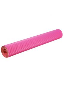 Rouleau de carton ondulé 2 x 0,70 cm couleur fuchsia