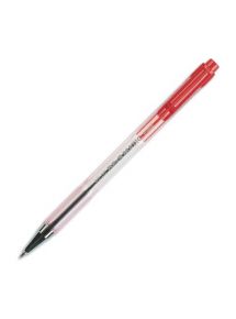 Stylo bille pointe fine BPS-Mastic, écriture 0,3mm, rouge