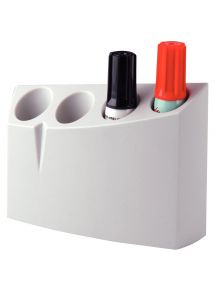 Porte-marqueurs magnétique Pour 4 marqueurs de diamètre 20 mm maximum ( Vendu sans marqueurs )