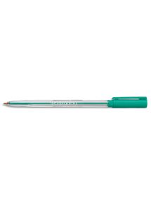 Stylo bille éco pointe moyenne, écriture 0,5mm, vert