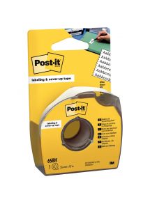 Dévidoir + ruban Post-it repositionnable 25mmx17,7m