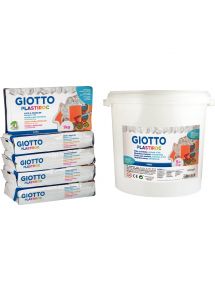 Pâte à modeler autodurcissante Plastiroc Pack malin 5x1kg 