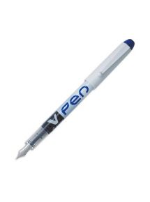 Stylo plume  jetable V-Pen, écriture 0,4mm, encre bleue